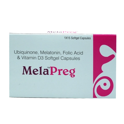 Melapreg Softgel Capsule 15's, Pack of 15 CAPSULES