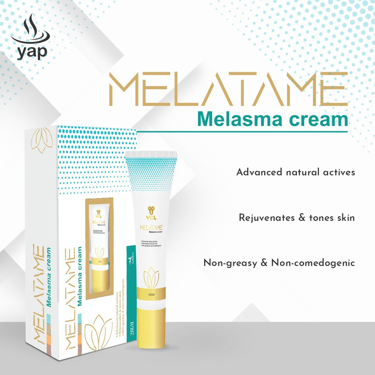 Melatame Melasma Cream 20 gm, Pack of 1 Melatame Melasma Cream 20 gm, Pack of 1