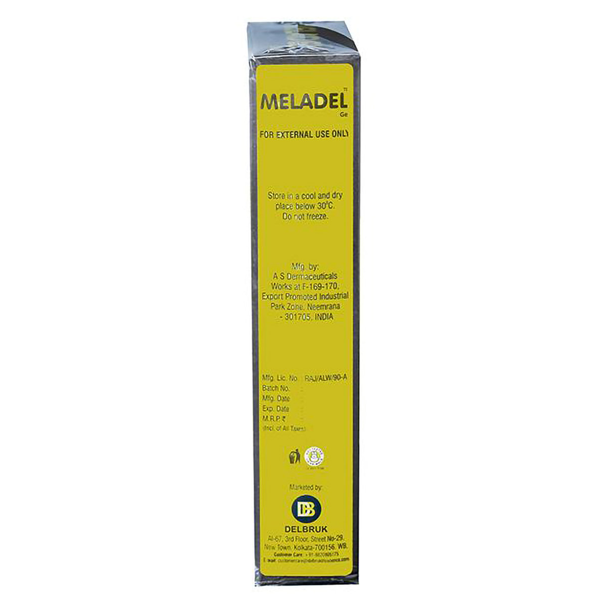 Meladel Gel 50 gm, Pack of 1 Meladel Gel 50 gm, Pack of 1