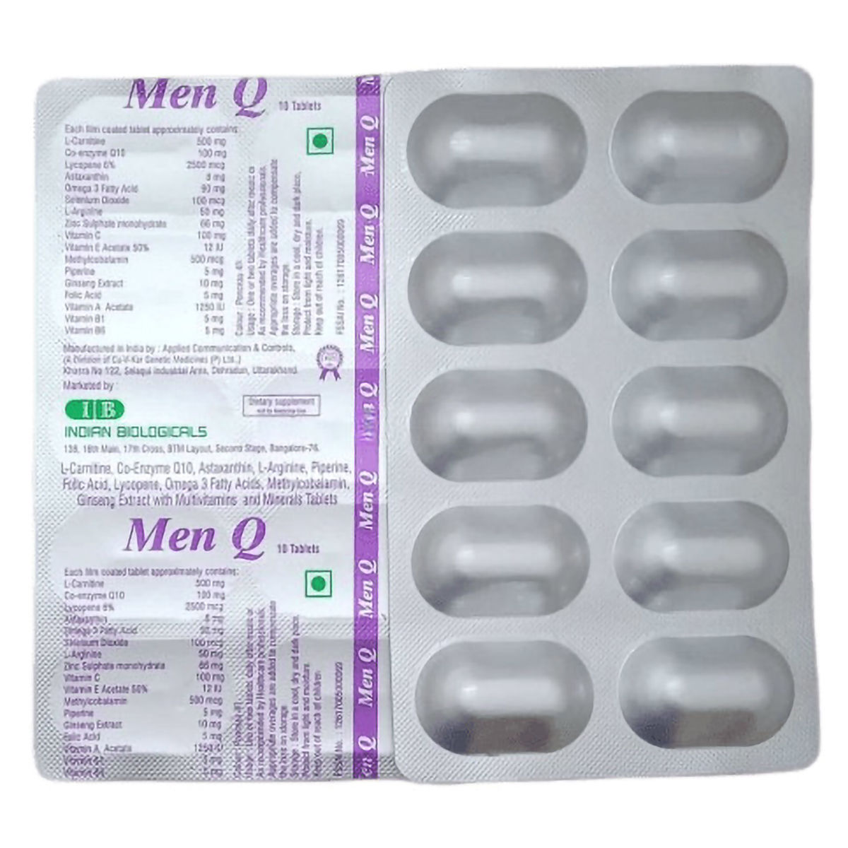 Men Q Tablet Uses, Benefits, Price Apollo Pharmacy