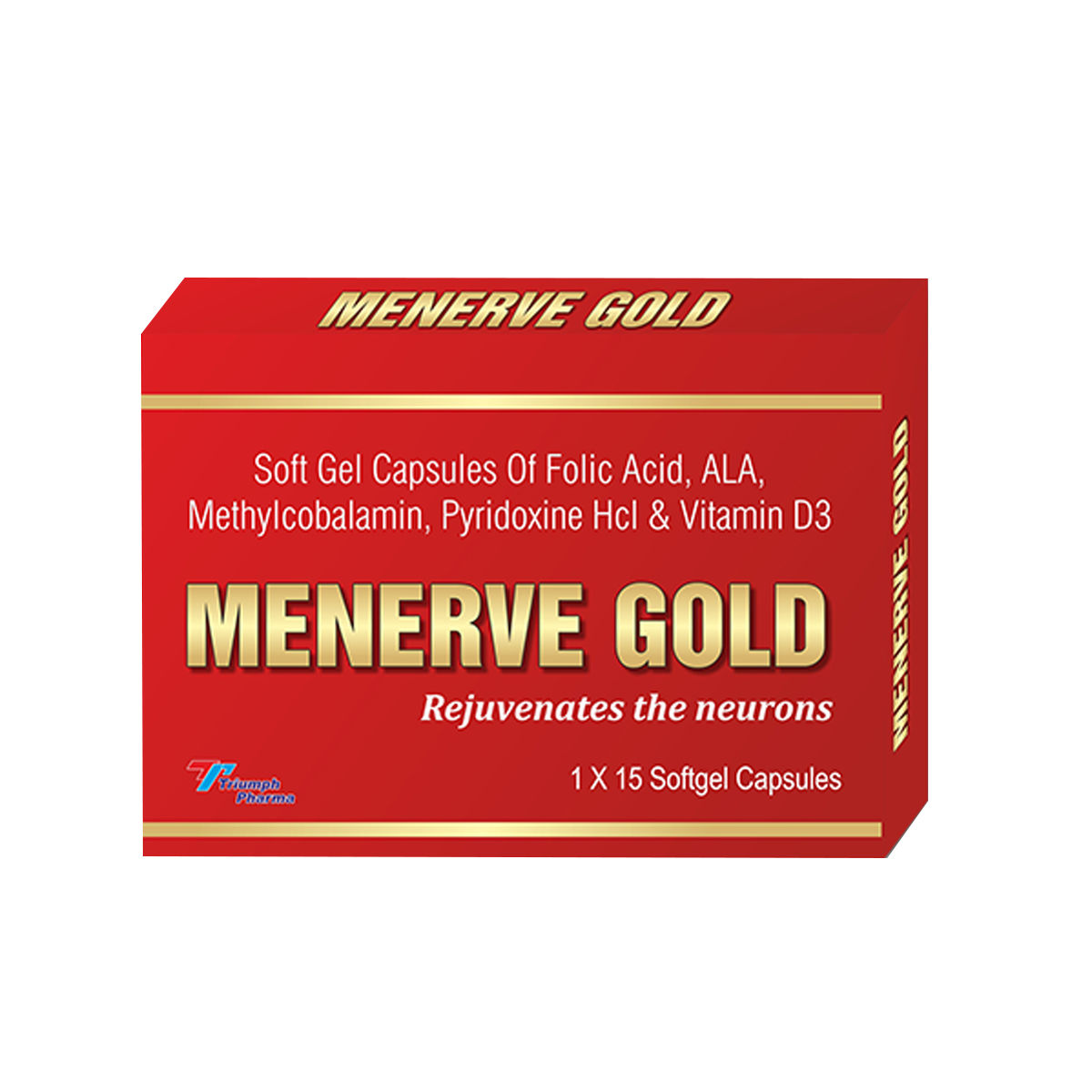 Buy Menerve Gold Softgel Capsule 15's Online