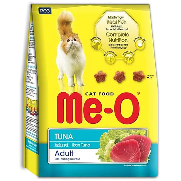 Me-O Cat Food Ikan Tuna Adult, 450 gm