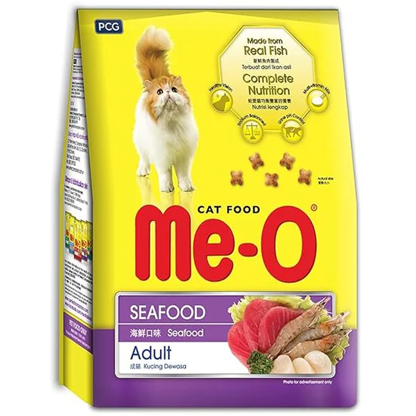 Me-O Cat Food Saefood Adult, 1.2 kg