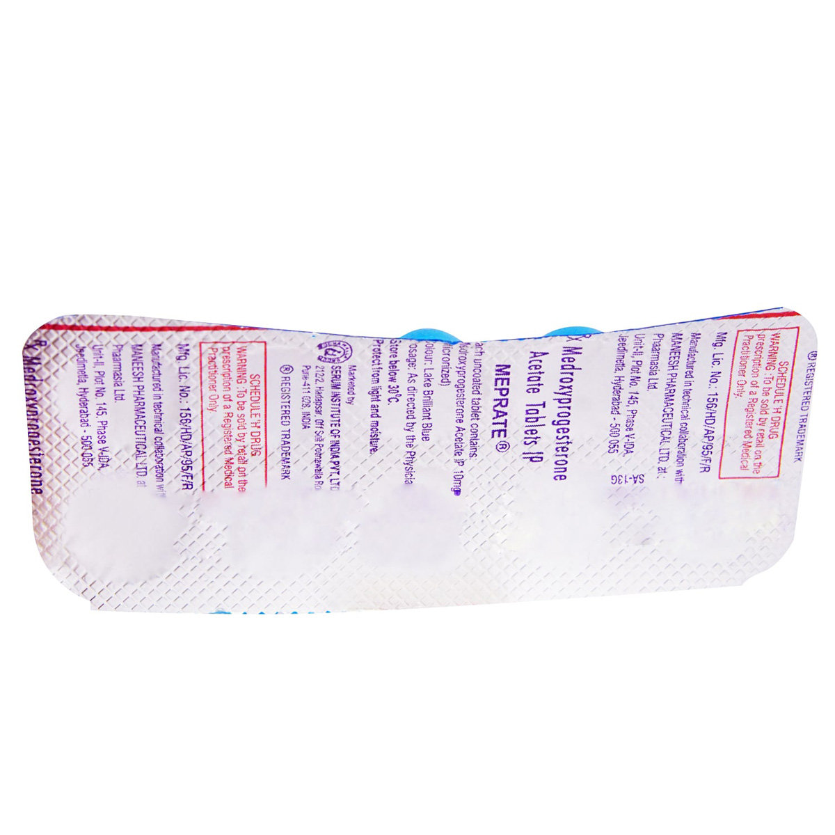 Meprate Tablet 10's, Pack of 10 TABLETS Meprate Tablet 10's, Pack of 10 TABLETS