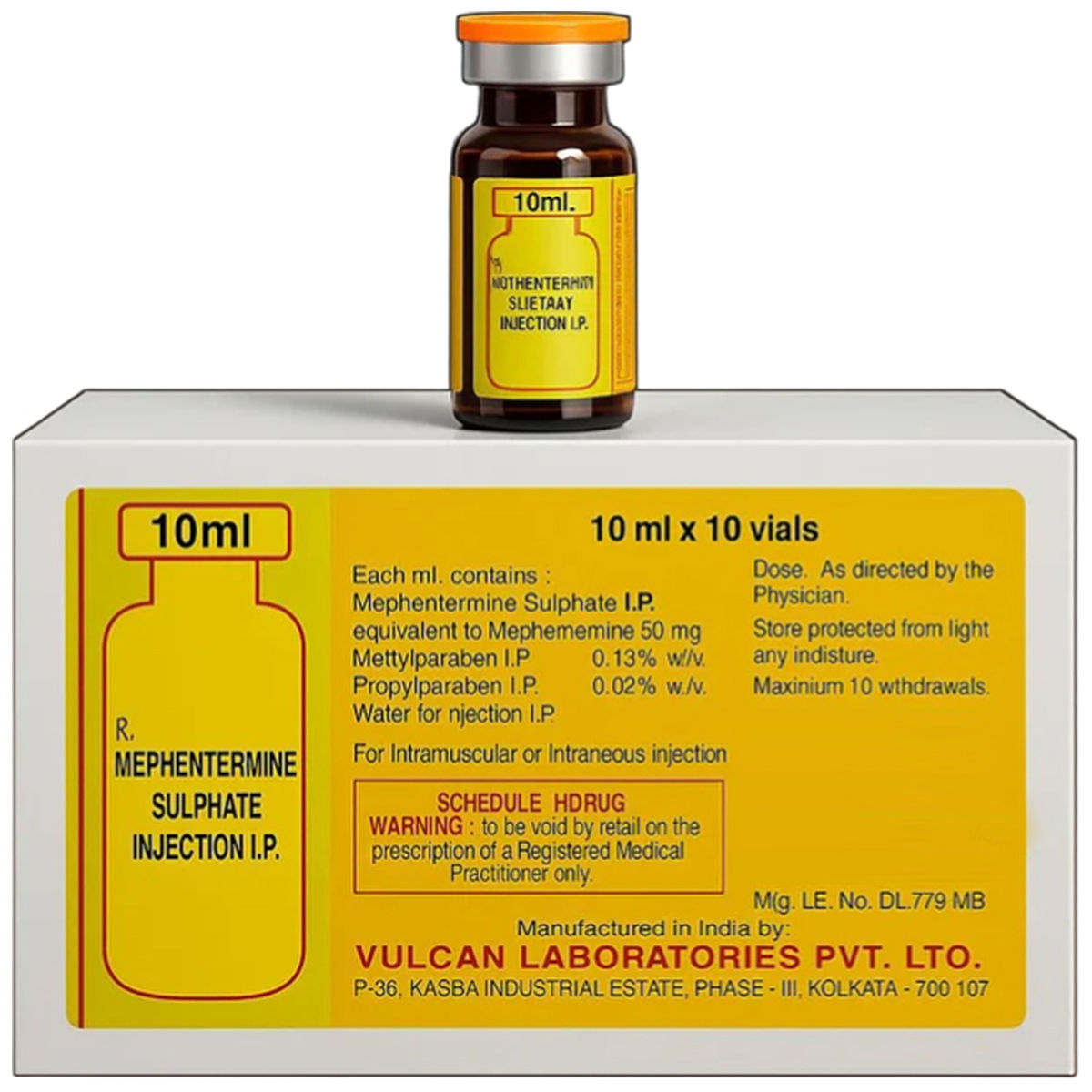 Mep Injection Box Buy Mephentermine Sulphate Injection 1 ml online | Uses, Side Effects ...