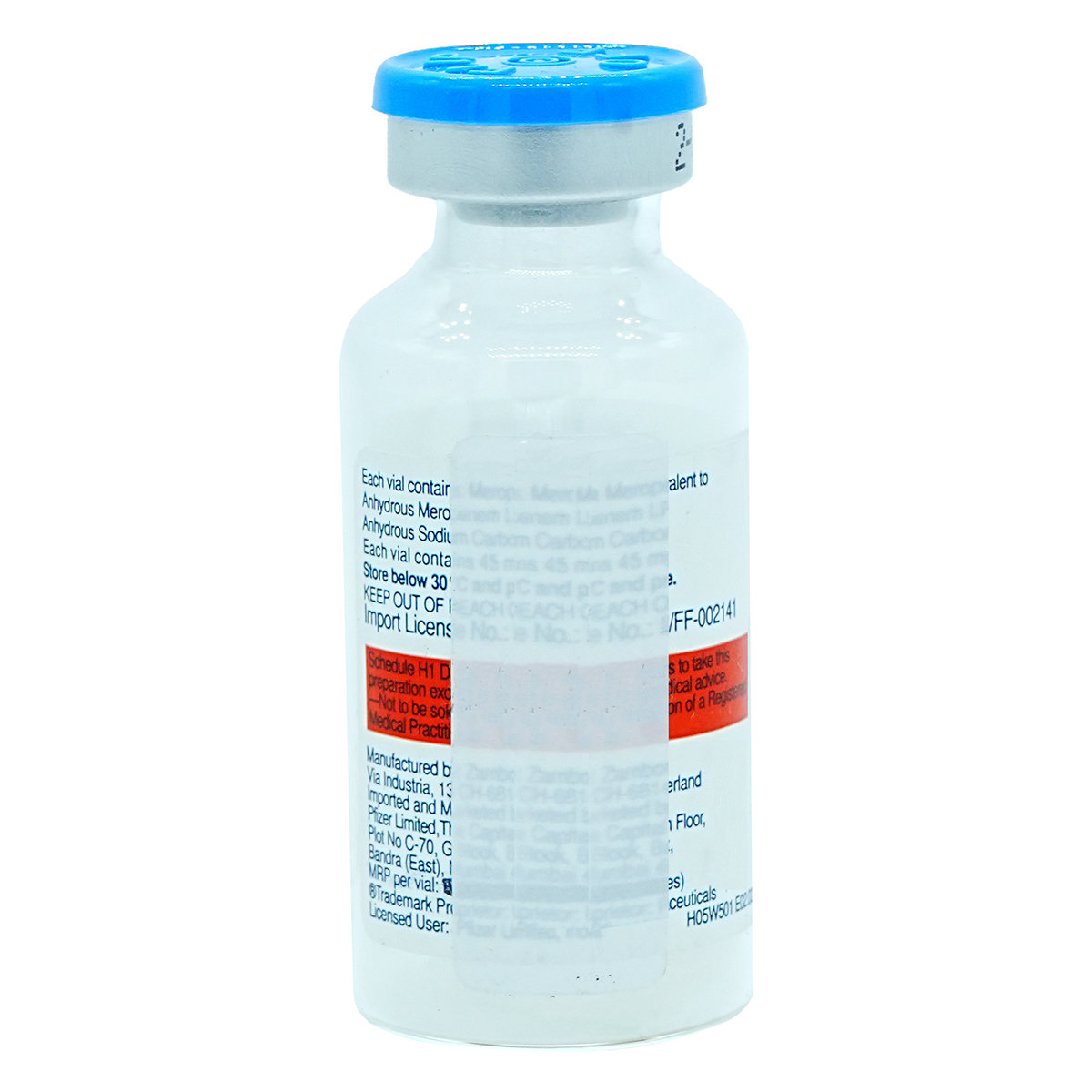 Meronem 500 mg Injection, Pack of 1 INJECTION Meronem 500 mg Injection, Pack of 1 INJECTION