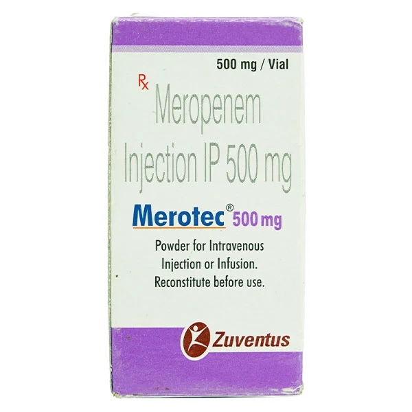 Merotec 500 mg Injection 1's, Pack of 1 INJECTION