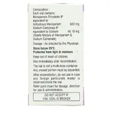 Merotec 500 mg Injection 1's, Pack of 1 INJECTION