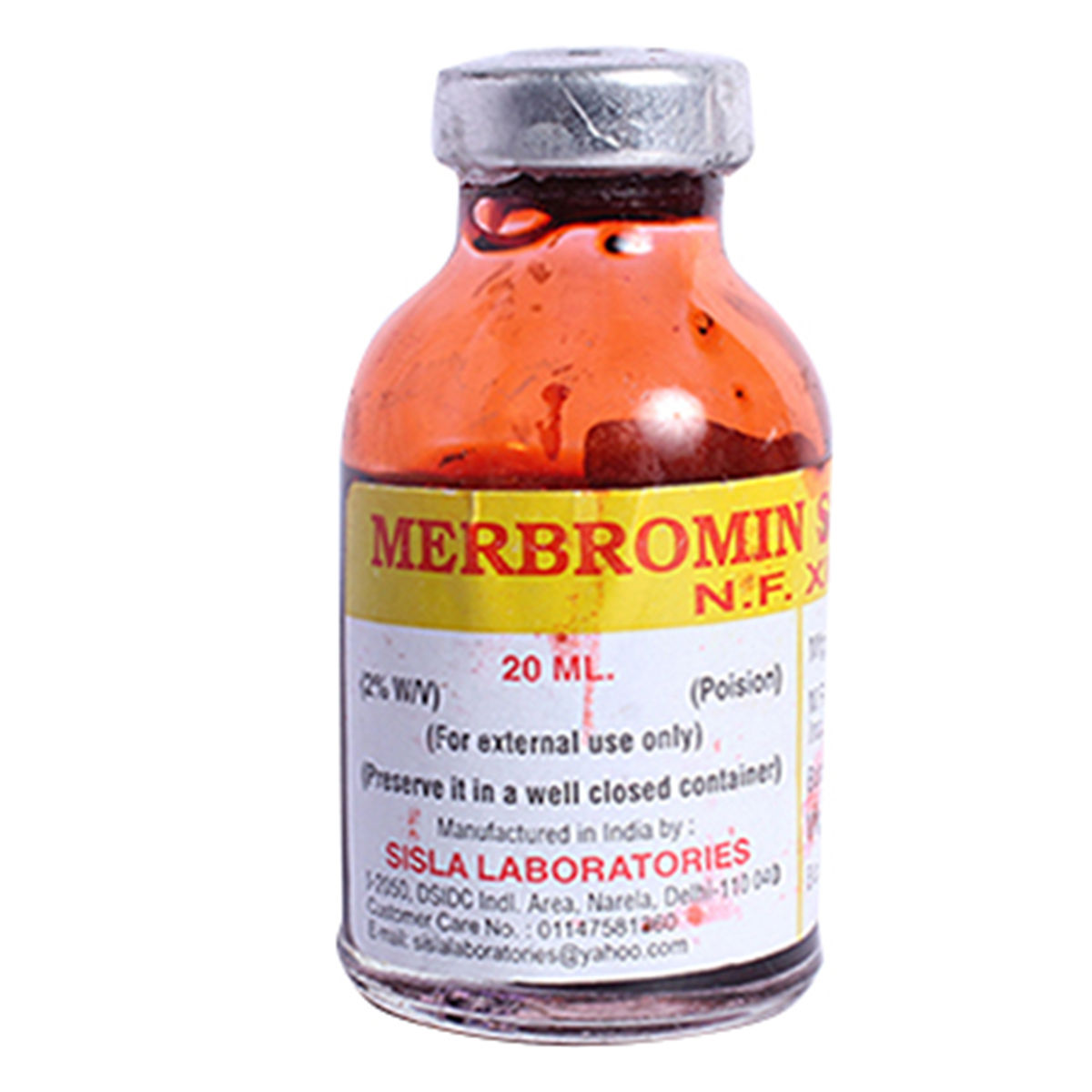 MERCUROCHROME SOLUTION – Macs Pharmaceuticals & Cosmetics 05 Ltd.