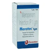 Merotec 1 gm Injection 1's, Pack of 1 INJECTION