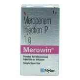 Merowin 1000 mg Injection 1's, Pack of 1 Injection