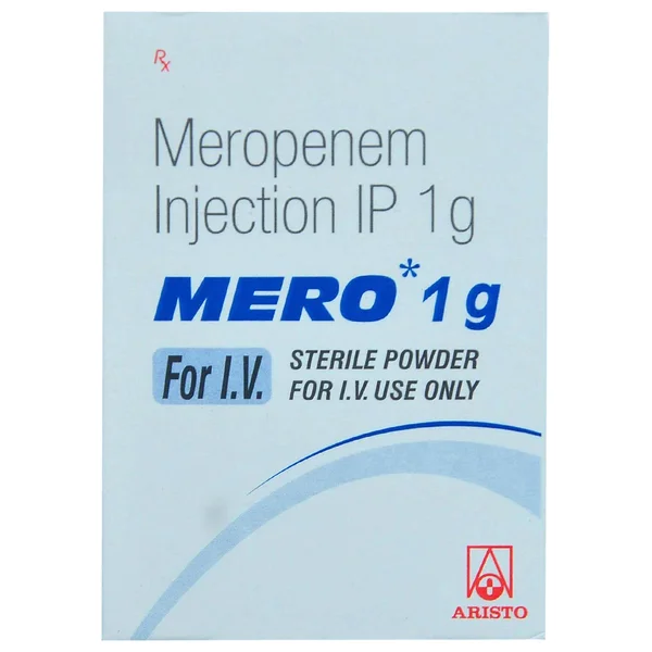 Mero 1gm Injection 1's, Pack of 1 INJECTION