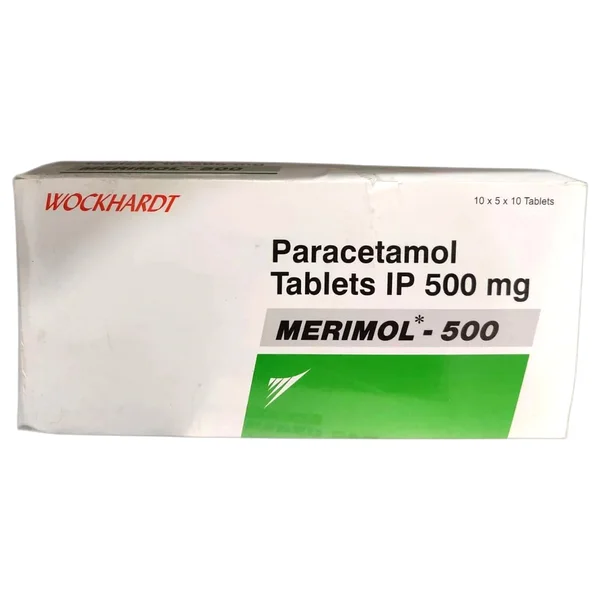 Merimol 500 mg Tablet 10's