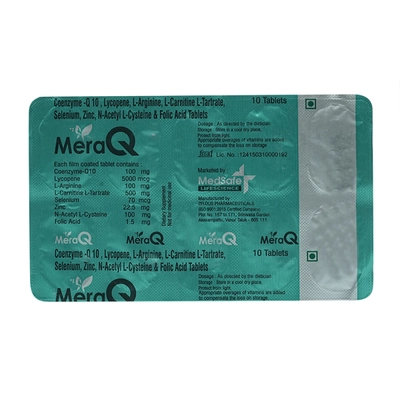 Mera Q Tablet 10's, Pack of 10 TABLETS