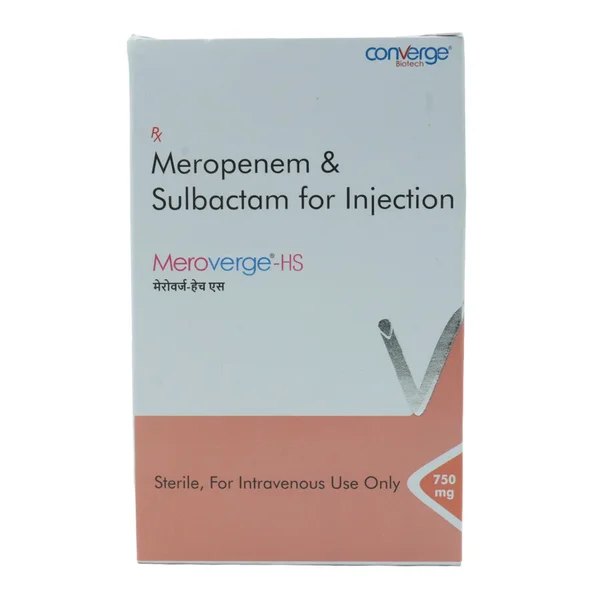 Meroverge-HS 750 mg Injection 1's