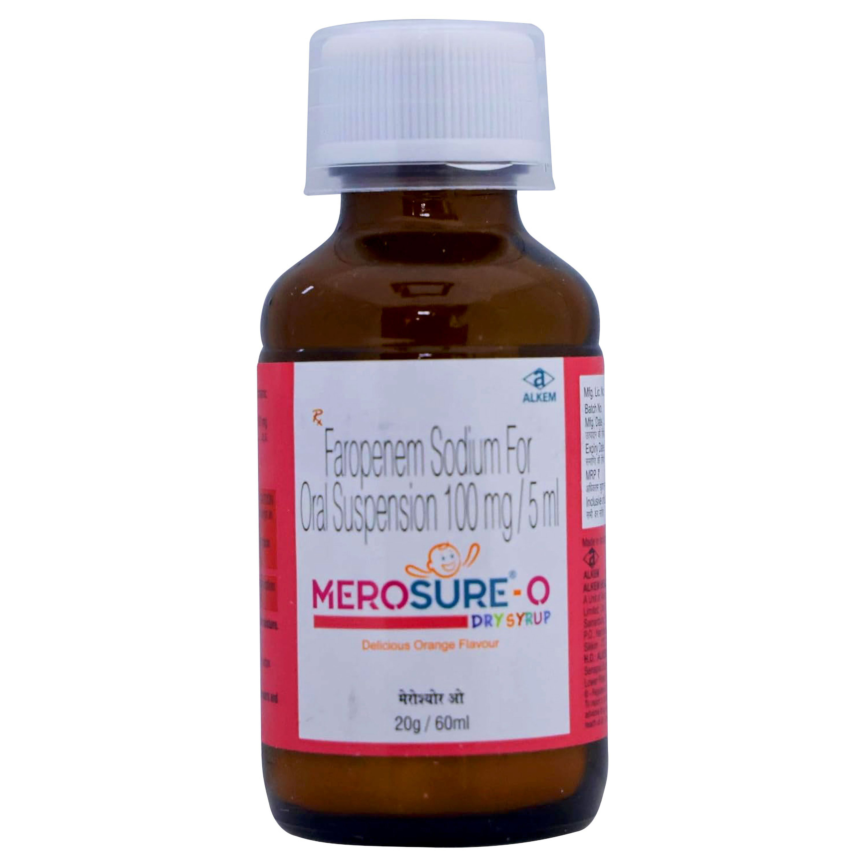 Merosure-O Orange Flavour Dry Syrup 60ml, Pack of 1 SYRUP Merosure-O Orange Flavour Dry Syrup 60ml, Pack of 1 SYRUP