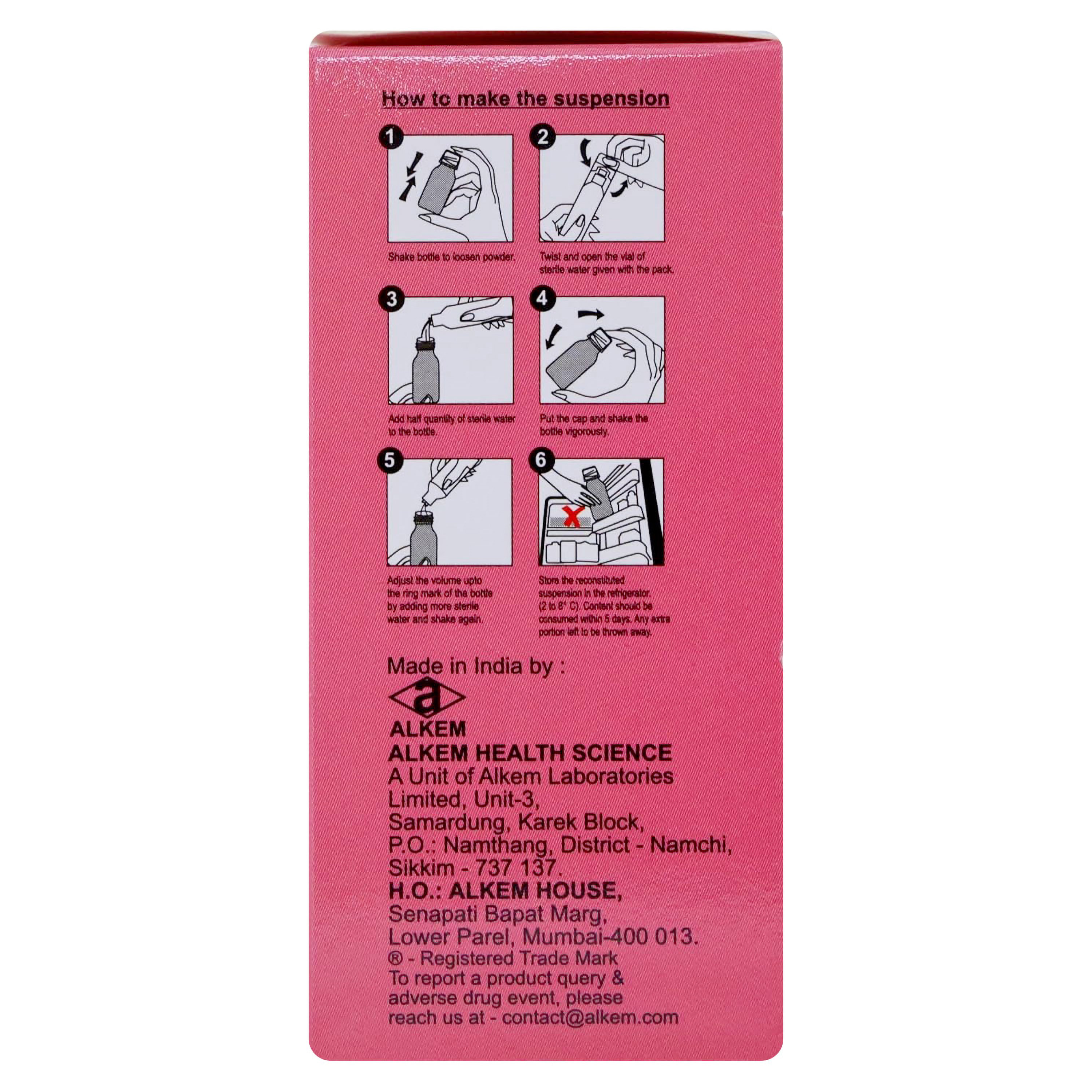 Merosure-O Orange Flavour Dry Syrup 60ml, Pack of 1 SYRUP Merosure-O Orange Flavour Dry Syrup 60ml, Pack of 1 SYRUP