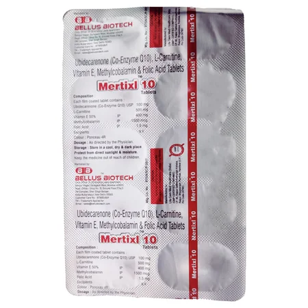 Mertixl 10 Tablet 10's