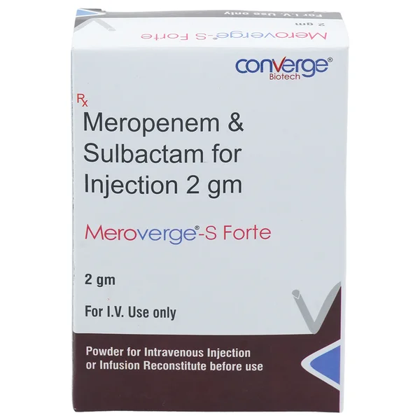 Meroverge-S Forte 2 gm Injection 1's