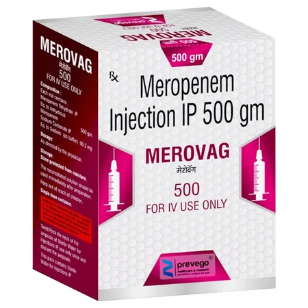 Merovag 500 Combipack Injection 1's