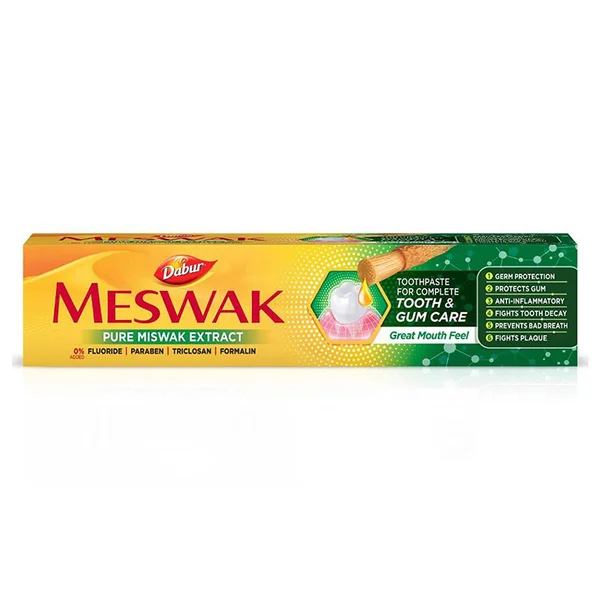 Dabur Meswak Complete Tooth &amp; Gum Care Toothpaste, 100 gm, Pack of 1