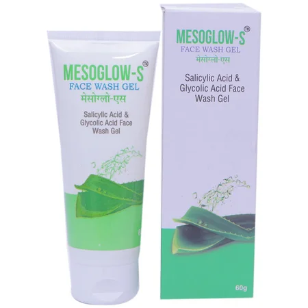 Mesoglow-S Face Wash Gel 60 gm