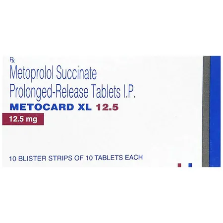 Metocard XL 12.5 Tablet 10's