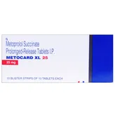 Metocard XL 25 Tablet 10's, Pack of 10 TABLETS