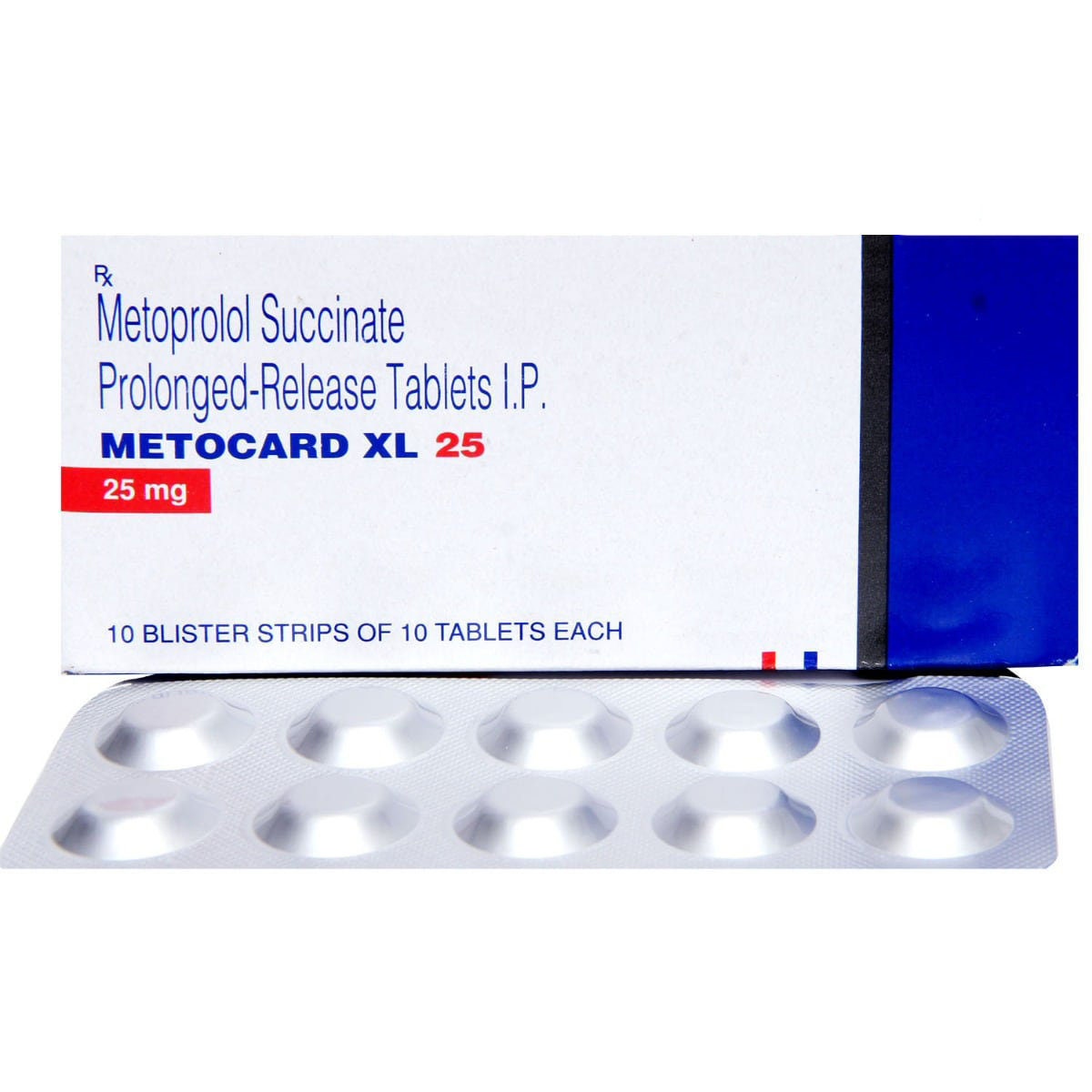 Metocard XL 25 Tablet 10's, Pack of 10 TABLETS Metocard XL 25 Tablet 10's, Pack of 10 TABLETS