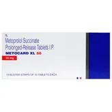 Metocard XL 50 Tablet 10's, Pack of 10 TABLETS