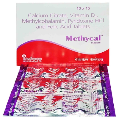 Methycal Tablet 15's, Pack of 15 TABLETS