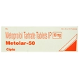 Metolar-50 Tablet 15's