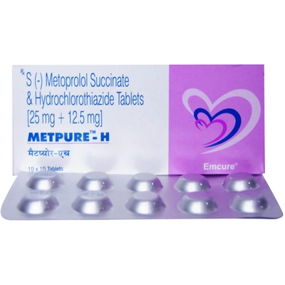 Metpure-H Tablet 10's, Pack of 10 TABLETS