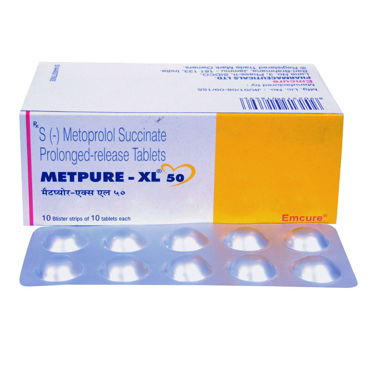 Buy Metpure-XL 50 Tablet 10's Online