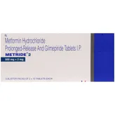 Metride 2 Tablet 15's, Pack of 15 TABLETS