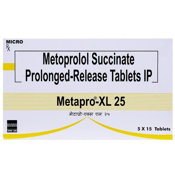 Metapro-XL 25 Tablet 15's