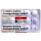 Metapro-XL 25 Tablet 15's, Pack of 15 TABLETS