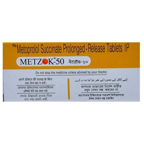 Metzok 50 Tablet 10's