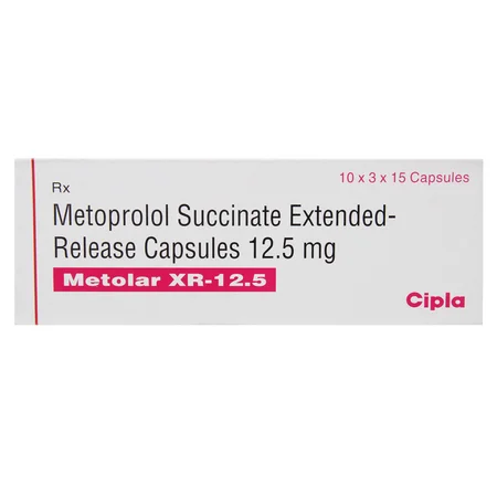 Metolar XR-12.5 Capsule 15's