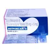 Metpure AM 5 Tablet 10's, Pack of 10 TABLETS