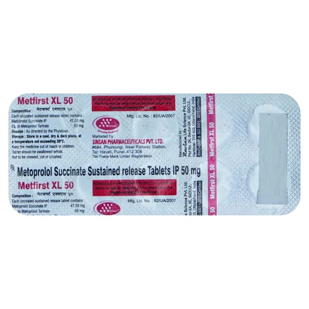 Metfirst XL 50mg Tablet 10's