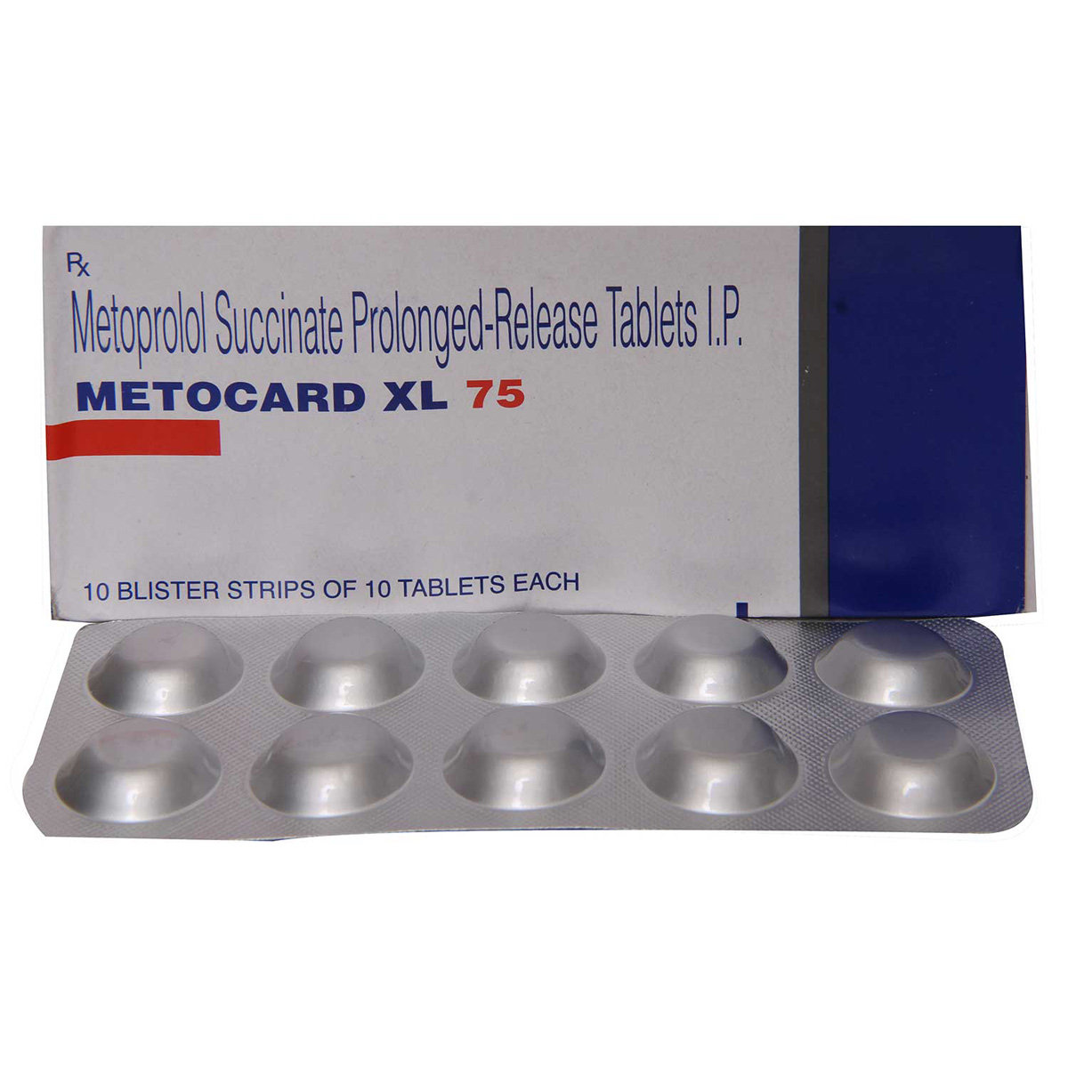 Metocard XL 75 Tablet 10's, Pack of 10 TABLETS Metocard XL 75 Tablet 10's, Pack of 10 TABLETS