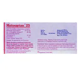 Metosartan 25 Tablet 10's, Pack of 10 TABLETS