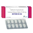 Metmore SR 500 mg Tablet 10's