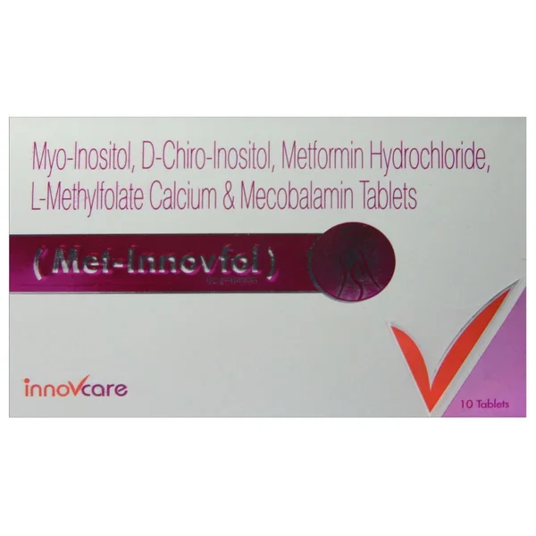 Met Innovfol Tablet 10's, Pack of 10 TABLETS