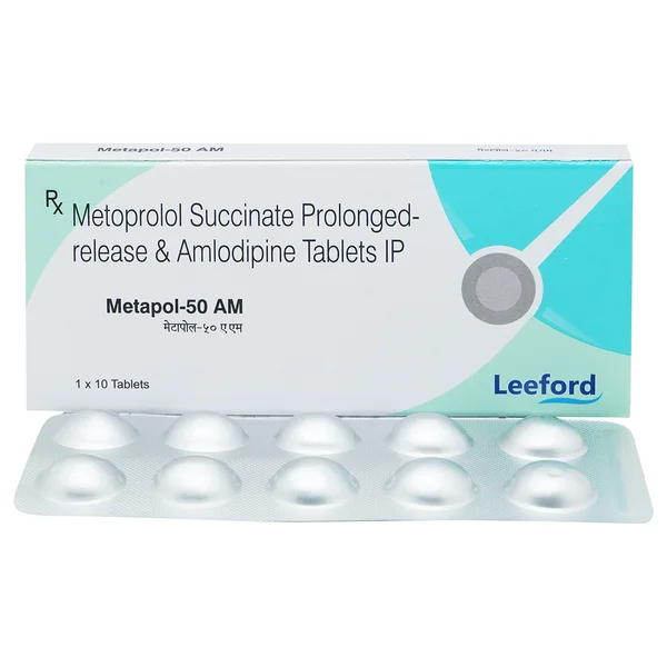 Metapol-50/5Mg Am Tablet 10'S