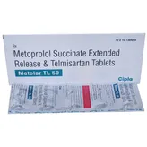 Metolar TL 50 Tablet 10's, Pack of 10 TABLETS