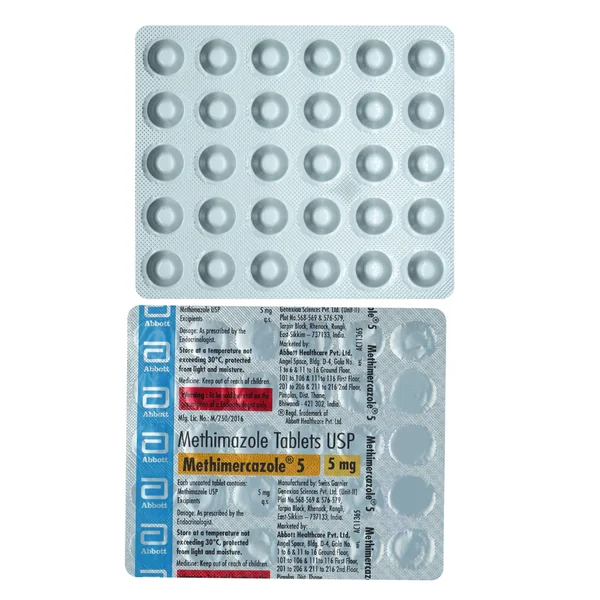Methimercazole 5 Tablet 30's
