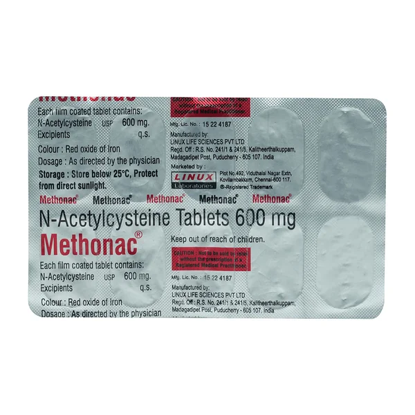 Methonac Tablet 10's, Pack of 10 TABLETS