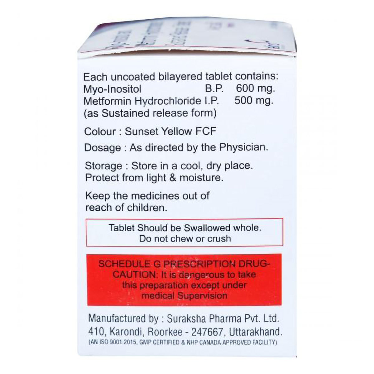 Metalia Tablet 10's, Pack of 10 TABLETS Metalia Tablet 10's, Pack of 10 TABLETS